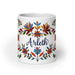 Arleth Exclusive Name Art Piece Home Office Work Coffee Mug Mexican Spanish Pride Gift Cup One-Of-A-Kind Calligraphy White Glossy Mug | A22 Mexicada