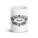 Arleth Exclusive Name Art Piece Home Office Work Coffee Mug Mexican Spanish Pride Gift Cup One - Of - A - Kind Calligraphy White Glossy Mug | A8 - Mexicada