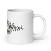 Arleth Exclusive Name Art Piece Home Office Work Coffee Mug Mexican Spanish Pride Gift Cup One-Of-A-Kind Calligraphy White Glossy Mug | A8 Mexicada 20 oz