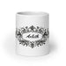 Arleth Exclusive Name Art Piece Home Office Work Coffee Mug Mexican Spanish Pride Gift Cup One-Of-A-Kind Calligraphy White Glossy Mug | A8 Mexicada