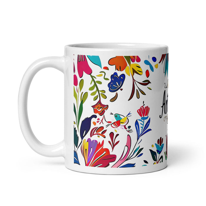 Arturo Exclusive Name Art Piece Home Office Work Coffee Mug Mexican Spanish Pride Gift Cup One-Of-A-Kind Calligraphy White Glossy Mug | A1 Mexicada