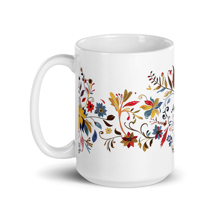 Arturo Exclusive Name Art Piece Home Office Work Coffee Mug Mexican Spanish Pride Gift Cup One - Of - A - Kind Calligraphy White Glossy Mug | A6 - Mexicada