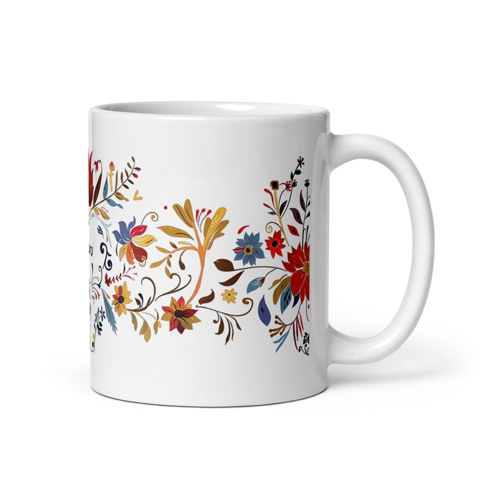 Arturo Exclusive Name Art Piece Home Office Work Coffee Mug Mexican Spanish Pride Gift Cup One - Of - A - Kind Calligraphy White Glossy Mug | A6 - Mexicada