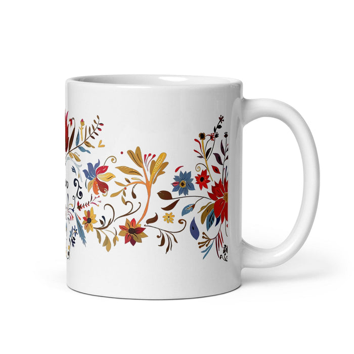 Arturo Exclusive Name Art Piece Home Office Work Coffee Mug Mexican Spanish Pride Gift Cup One-Of-A-Kind Calligraphy White Glossy Mug | A6 Mexicada 11 oz