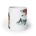 Arya Exclusive Name Art Piece Home Office Work Coffee Mug Mexican Spanish Pride Gift Cup One - Of - A - Kind Calligraphy White Glossy Mug | A9 - Mexicada