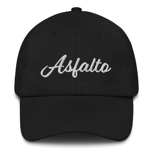 Asfalto Embroidered Dad Hat | Asphalt, Streetwear, Urban Fashion, Cool, Casual | A5 Mexicada