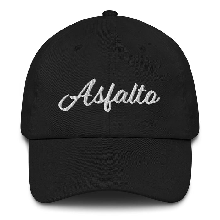 Asfalto Embroidered Dad Hat | Asphalt, Streetwear, Urban Fashion, Cool, Casual | A5 Mexicada