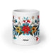 Asher Exclusive Name Art Piece Home Office Work Coffee Mug Mexican Spanish Pride Gift Cup One - Of - A - Kind Calligraphy White Glossy Mug | A24 - Mexicada