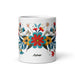 Asher Exclusive Name Art Piece Home Office Work Coffee Mug Mexican Spanish Pride Gift Cup One - Of - A - Kind Calligraphy White Glossy Mug | A24 - Mexicada