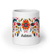 Ashton Exclusive Name Art Piece Home Office Work Coffee Mug Mexican Spanish Pride Gift Cup One - Of - A - Kind Calligraphy White Glossy Mug | A19 - Mexicada