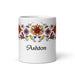 Ashton Exclusive Name Art Piece Home Office Work Coffee Mug Mexican Spanish Pride Gift Cup One - Of - A - Kind Calligraphy White Glossy Mug | A24 - Mexicada