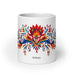 Ashton Exclusive Name Art Piece Home Office Work Coffee Mug Mexican Spanish Pride Gift Cup One - Of - A - Kind Calligraphy White Glossy Mug | A3 - Mexicada