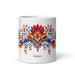 Ashton Exclusive Name Art Piece Home Office Work Coffee Mug Mexican Spanish Pride Gift Cup One - Of - A - Kind Calligraphy White Glossy Mug | A3 - Mexicada