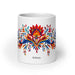 Ashton Exclusive Name Art Piece Home Office Work Coffee Mug Mexican Spanish Pride Gift Cup One-Of-A-Kind Calligraphy White Glossy Mug | A3 Mexicada