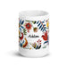 Ashton Exclusive Name Art Piece Home Office Work Coffee Mug Mexican Spanish Pride Gift Cup One - Of - A - Kind Calligraphy White Glossy Mug | A31 - Mexicada