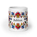 Ashton Exclusive Name Art Piece Home Office Work Coffee Mug Mexican Spanish Pride Gift Cup One - Of - A - Kind Calligraphy White Glossy Mug | A6 - Mexicada