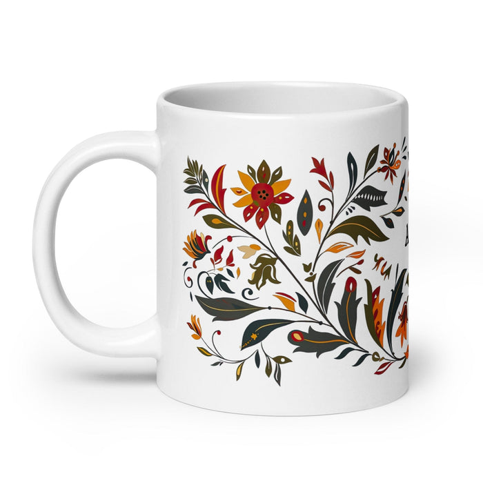 Aspen Exclusive Name Art Piece Home Office Work Coffee Mug Mexican Spanish Pride Gift Cup One-Of-A-Kind Calligraphy White Glossy Mug | A2 Mexicada