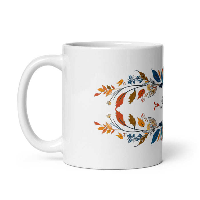 Aspen Exclusive Name Art Piece Home Office Work Coffee Mug Mexican Spanish Pride Gift Cup One - Of - A - Kind Calligraphy White Glossy Mug | A4 - Mexicada