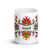 Astrid Exclusive Name Art Piece Home Office Work Coffee Mug Mexican Spanish Pride Gift Cup One-Of-A-Kind Calligraphy White Glossy Mug | A7 Mexicada