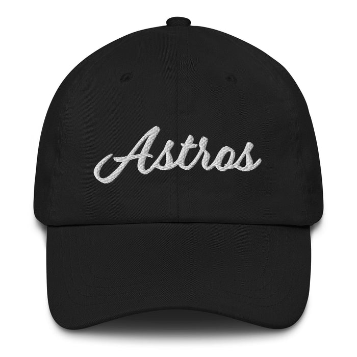 Astros Embroidered Dad Hat | Stars, Universe, Cosmic Energy, Dreams, Destiny, Infinite Sky | A5 Mexicada