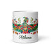 Athena Exclusive Name Art Piece Home Office Work Coffee Mug Mexican Spanish Pride Gift Cup One-Of-A-Kind Calligraphy White Glossy Mug | A1 Mexicada