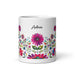 Aubree Exclusive Name Art Piece Home Office Work Coffee Mug Mexican Spanish Pride Gift Cup One-Of-A-Kind Calligraphy White Glossy Mug | A19 Mexicada