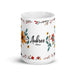 Aubree Exclusive Name Art Piece Home Office Work Coffee Mug Mexican Spanish Pride Gift Cup One-Of-A-Kind Calligraphy White Glossy Mug | A37 Mexicada