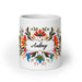 Aubrey Exclusive Name Art Piece Home Office Work Coffee Mug Mexican Spanish Pride Gift Cup One-Of-A-Kind Calligraphy White Glossy Mug | A25 Mexicada