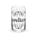 Aureliano Exclusive Name Art Piece Can-Shaped Glass Home Office Work Mexican Spanish Pride Gift Cup One-Of-A-Kind Calligraphy Glass | A2 Mexicada 16 oz