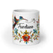 Aureliano Exclusive Name Art Piece Home Office Work Coffee Mug Mexican Spanish Pride Gift Cup One - Of - A - Kind Calligraphy White Glossy Mug | A18 - Mexicada