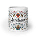 Aureliano Exclusive Name Art Piece Home Office Work Coffee Mug Mexican Spanish Pride Gift Cup One - Of - A - Kind Calligraphy White Glossy Mug | A4 - Mexicada