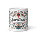 Aureliano Exclusive Name Art Piece Home Office Work Coffee Mug Mexican Spanish Pride Gift Cup One-Of-A-Kind Calligraphy White Glossy Mug | A4 Mexicada