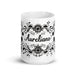 Aureliano Exclusive Name Art Piece Home Office Work Coffee Mug Mexican Spanish Pride Gift Cup One-Of-A-Kind Calligraphy White Glossy Mug | A5 Mexicada