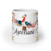 Aureliano Exclusive Name Art Piece Home Office Work Coffee Mug Mexican Spanish Pride Gift Cup One-Of-A-Kind Calligraphy White Glossy Mug | A8 Mexicada