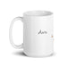 Ava Exclusive Name Art Piece Home Office Work Coffee Mug Mexican Spanish Pride Gift Cup One-Of-A-Kind Calligraphy White Glossy Mug | A12 Mexicada