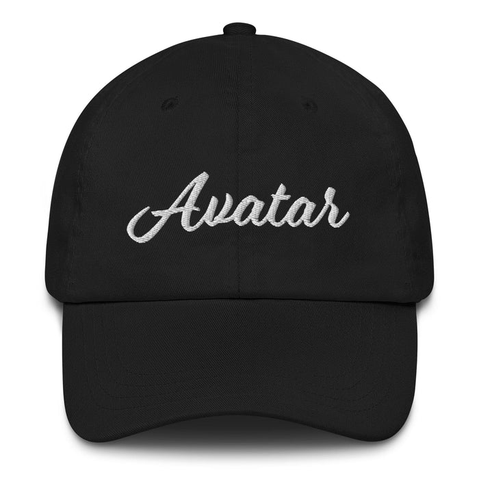 Avatar Embroidered Dad Hat | Digital Self, Virtual Identity, Bold Expression, Power, Presence | A5 Mexicada