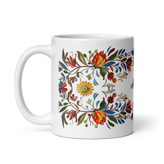 Avery Exclusive Name Art Piece Home Office Work Coffee Mug Mexican Spanish Pride Gift Cup One-Of-A-Kind Calligraphy White Glossy Mug | A1 Mexicada