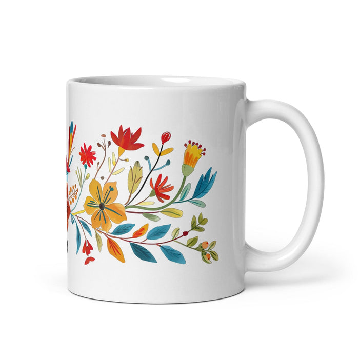 Avery Exclusive Name Art Piece Home Office Work Coffee Mug Mexican Spanish Pride Gift Cup One-Of-A-Kind Calligraphy White Glossy Mug | A21 Mexicada 11 oz