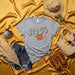 Ay Fo Desert Vibe T-Shirt, Boho Cactus Floral Graphic Tee, Retro Southwestern Style Shirt, Unisex Casual Fiesta Apparel, Distressed Denim Shorts Outfit Mexicada