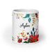 Ayden Exclusive Name Art Piece Home Office Work Coffee Mug Mexican Spanish Pride Gift Cup One-Of-A-Kind Calligraphy White Glossy Mug | A11 Mexicada