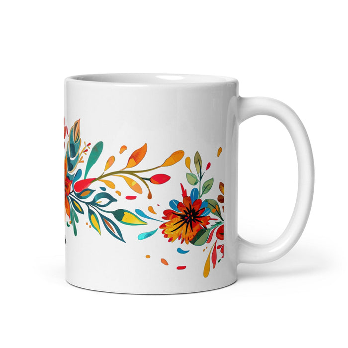 Ayden Exclusive Name Art Piece Home Office Work Coffee Mug Mexican Spanish Pride Gift Cup One-Of-A-Kind Calligraphy White Glossy Mug | A15 Mexicada 11 oz