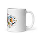 Ayden Exclusive Name Art Piece Home Office Work Coffee Mug Mexican Spanish Pride Gift Cup One-Of-A-Kind Calligraphy White Glossy Mug | A16 Mexicada 11 oz