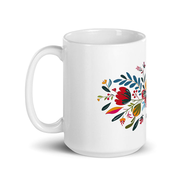 Ayden Exclusive Name Art Piece Home Office Work Coffee Mug Mexican Spanish Pride Gift Cup One-Of-A-Kind Calligraphy White Glossy Mug | A16 Mexicada