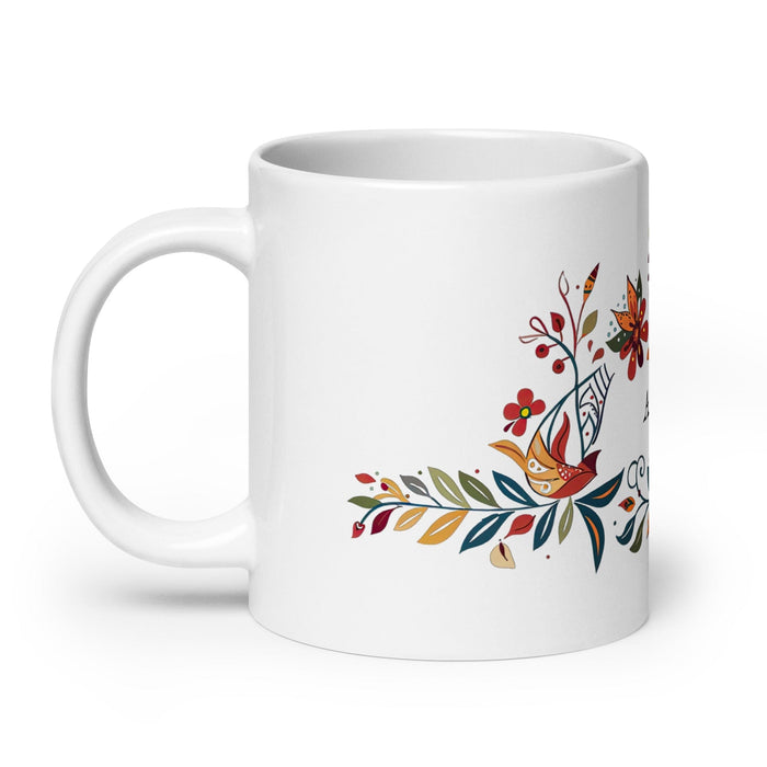 Ayden Exclusive Name Art Piece Home Office Work Coffee Mug Mexican Spanish Pride Gift Cup One-Of-A-Kind Calligraphy White Glossy Mug | A17 Mexicada