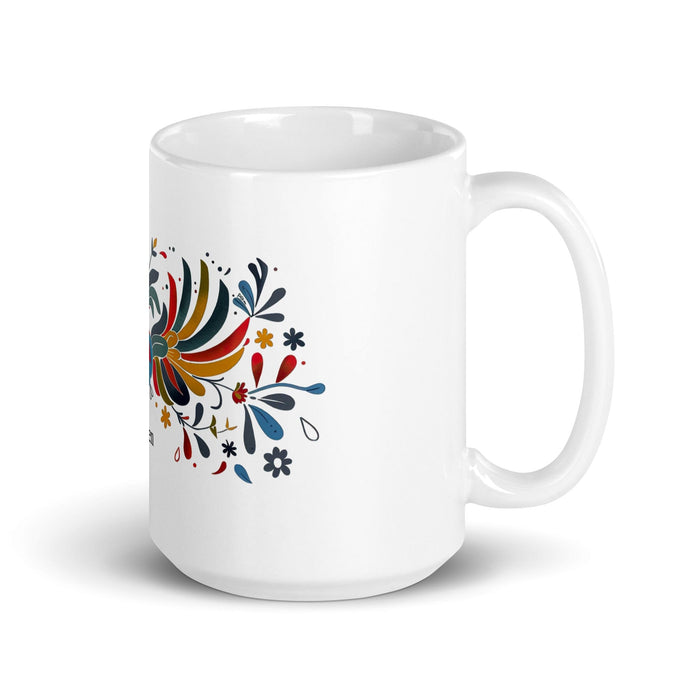 Ayden Exclusive Name Art Piece Home Office Work Coffee Mug Mexican Spanish Pride Gift Cup One-Of-A-Kind Calligraphy White Glossy Mug | A20 Mexicada 15 oz