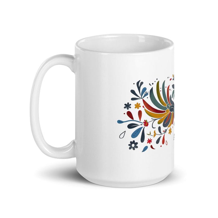 Ayden Exclusive Name Art Piece Home Office Work Coffee Mug Mexican Spanish Pride Gift Cup One-Of-A-Kind Calligraphy White Glossy Mug | A20 Mexicada