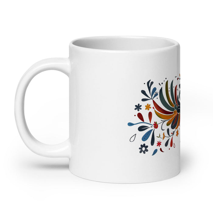 Ayden Exclusive Name Art Piece Home Office Work Coffee Mug Mexican Spanish Pride Gift Cup One-Of-A-Kind Calligraphy White Glossy Mug | A20 Mexicada