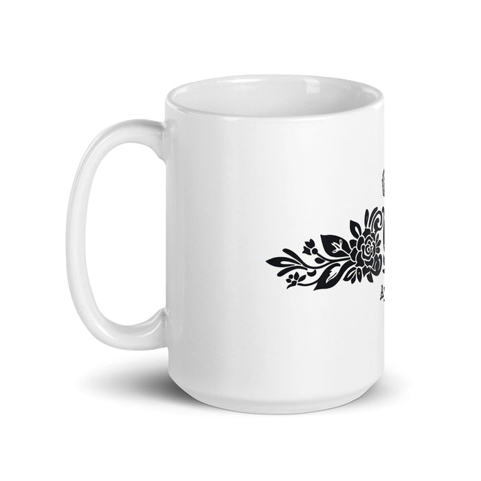 Ayden Exclusive Name Art Piece Home Office Work Coffee Mug Mexican Spanish Pride Gift Cup One-Of-A-Kind Calligraphy White Glossy Mug | A21 Mexicada