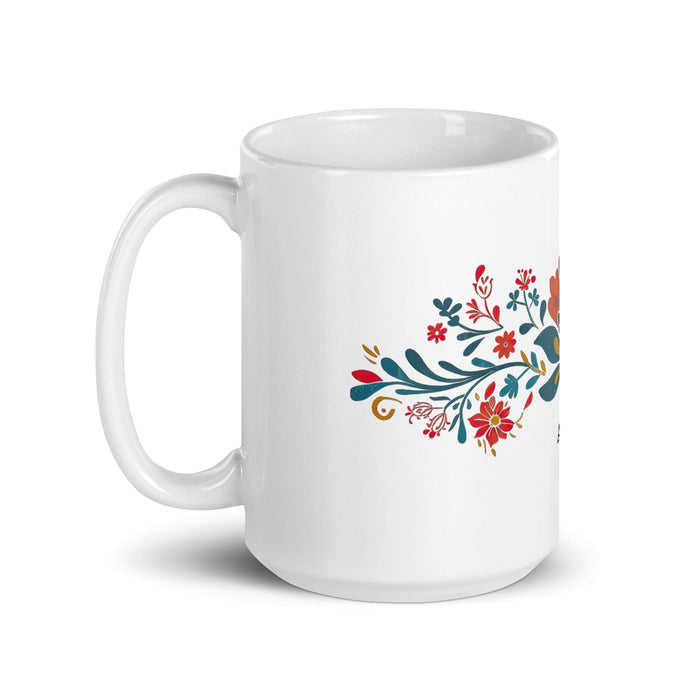 Ayden Exclusive Name Art Piece Home Office Work Coffee Mug Mexican Spanish Pride Gift Cup One-Of-A-Kind Calligraphy White Glossy Mug | A6 Mexicada