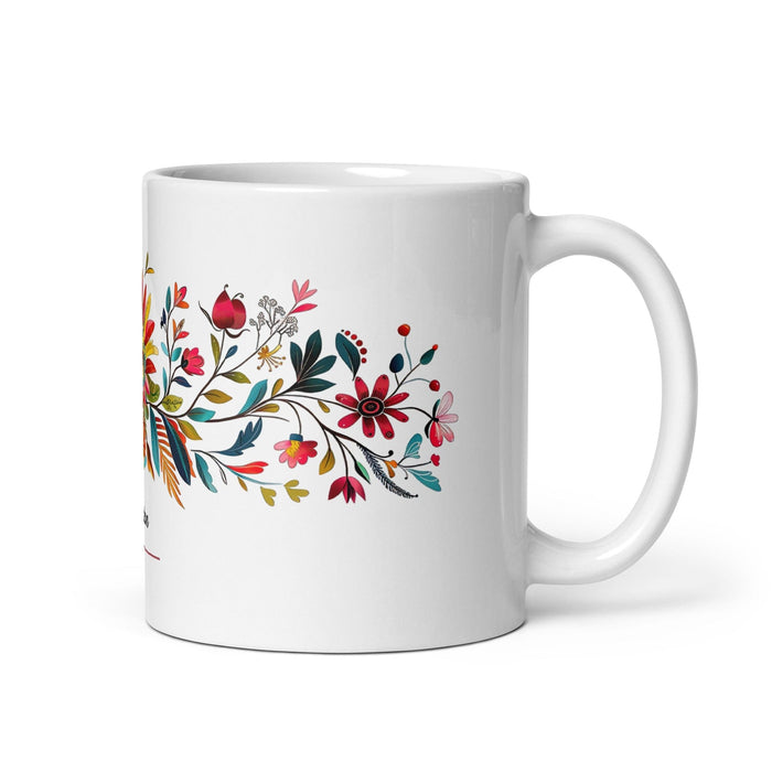 Ayden Exclusive Name Art Piece Home Office Work Coffee Mug Mexican Spanish Pride Gift Cup One-Of-A-Kind Calligraphy White Glossy Mug | A9 Mexicada 11 oz